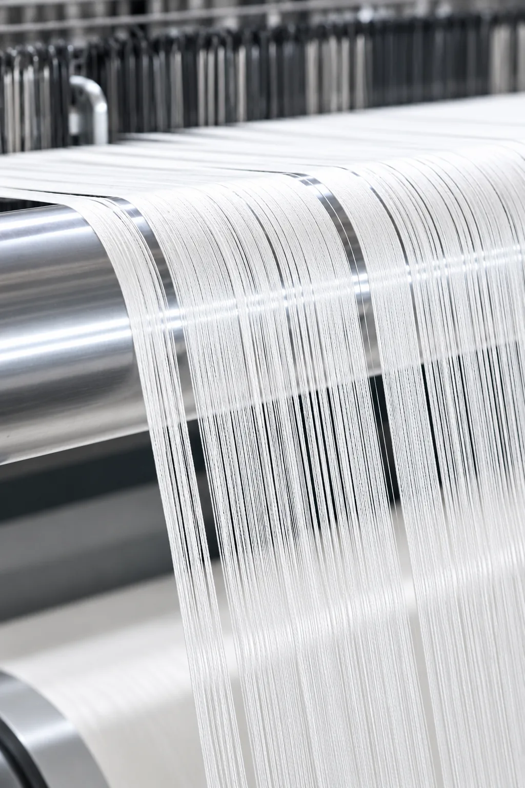 Textile weaving in production at Asia Tex